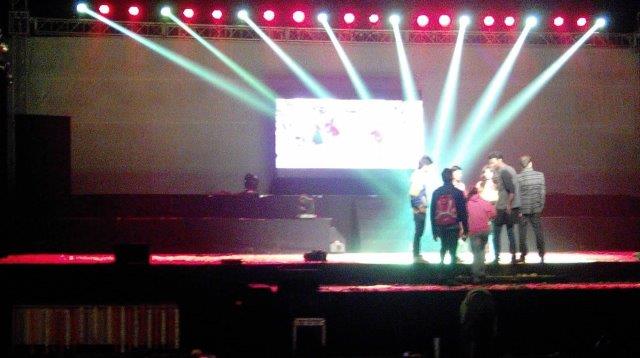 top stage and light setup himachal-pradesh